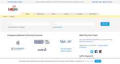 Desktop Screenshot of latpro.com